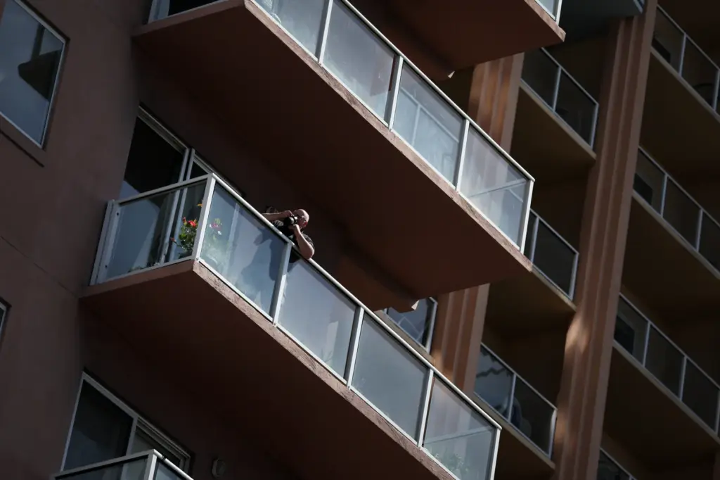 A photographer captures the NTT Indycar Series action during a...