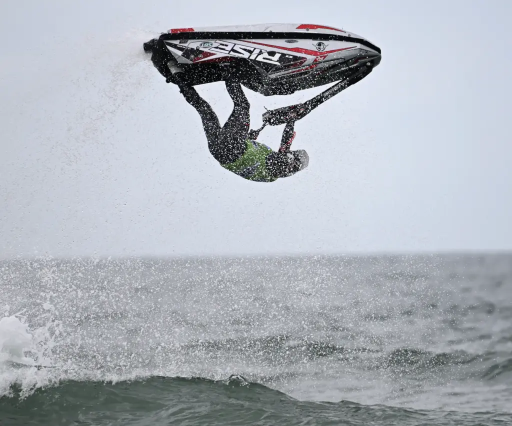 Chris Morrison of Temecula, participates in the Freeride competition, May...