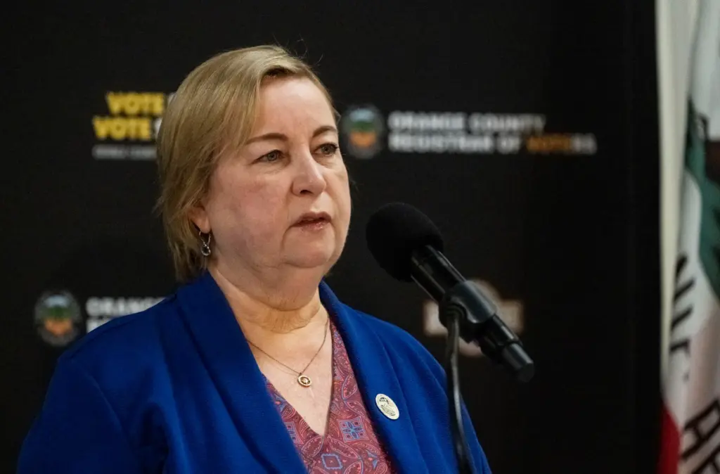 Christy McCormick, vice chair of the U.S. Election Assistance Commission,...