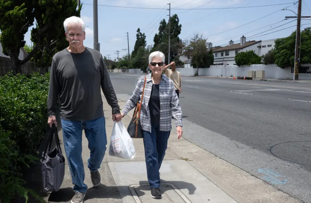 Jim and Jan Stout walked into their Stanton neighborhood on...