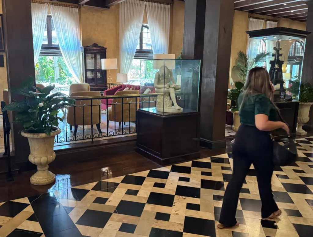 The famed Taft Chair from the Mission Inn Hotel &...