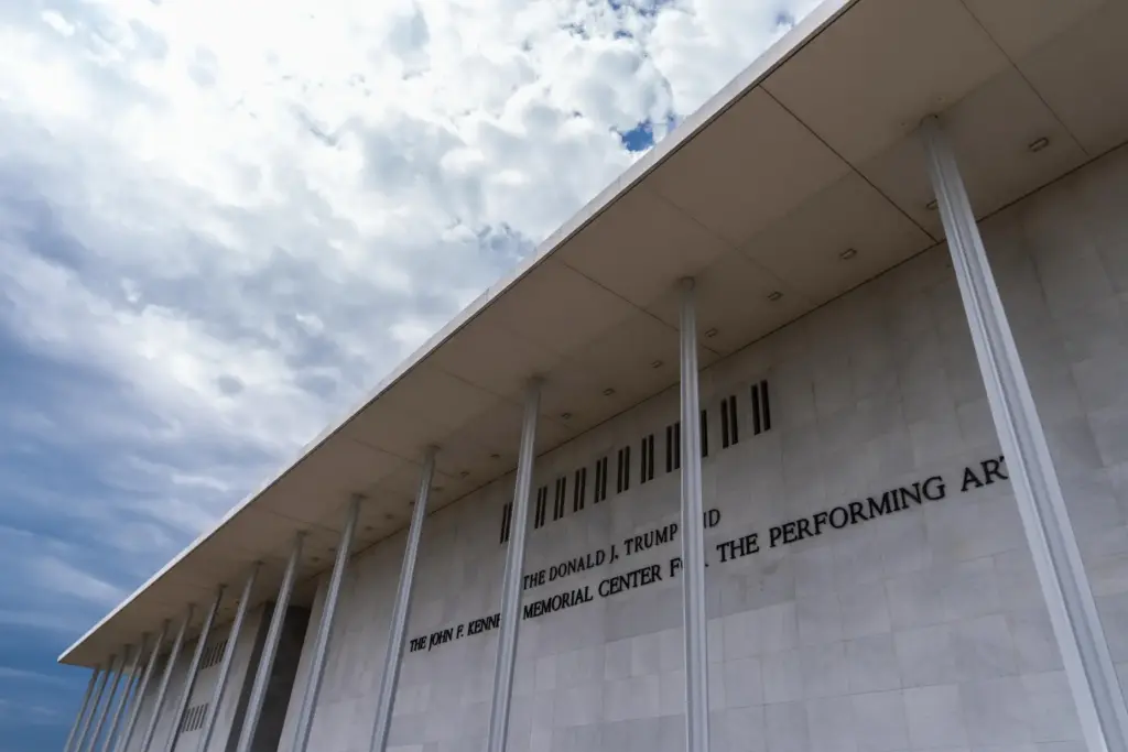 The John F. Kennedy Center for the Performing Arts.