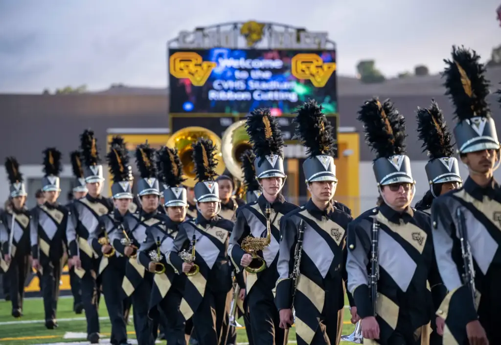 The Capistrano Valley High School marching band, also known as...