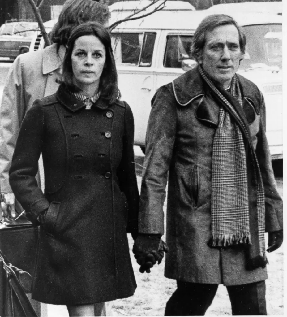 Claudine Longet and Andy Williams arrive at Pitkin County Courthouse.