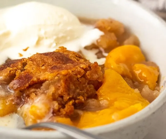 Peach cobbler is a quintessential Southern dessert, and it’s especially...