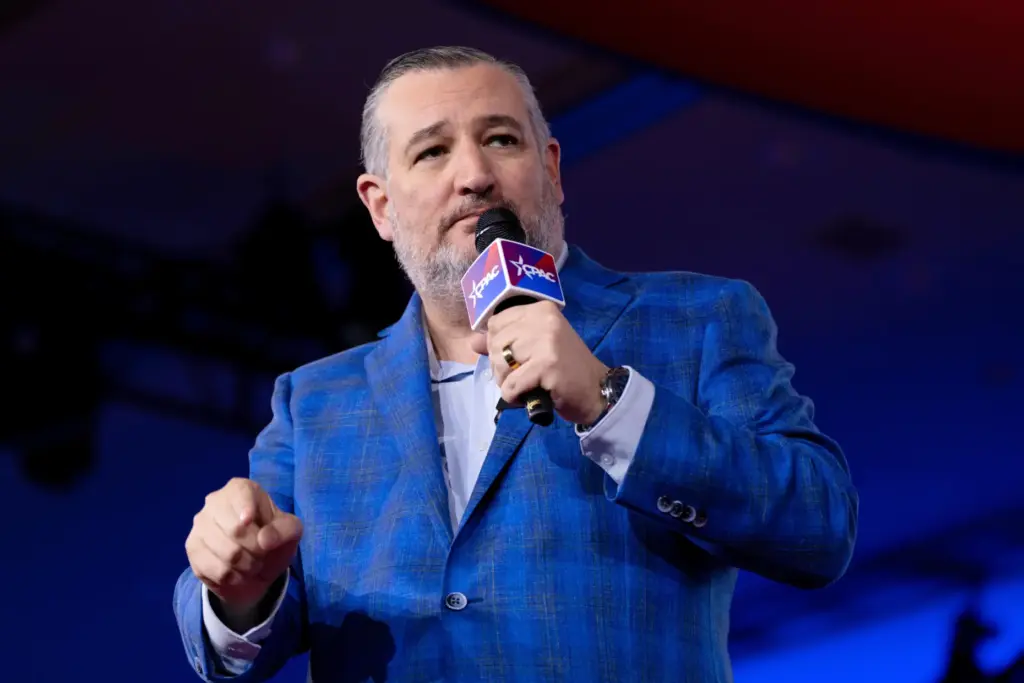 FILE – Sen. Ted Cruz, R-Texas, speaks at the Conservative...