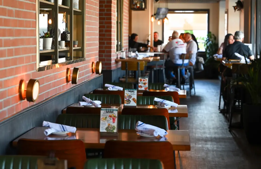 New interior at Market Broiler’s Fish House Huntington Beach on...