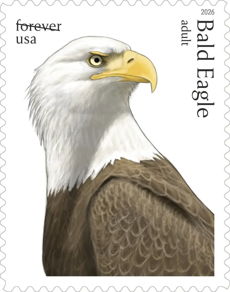 This image provided by the United States Postal Service shows...