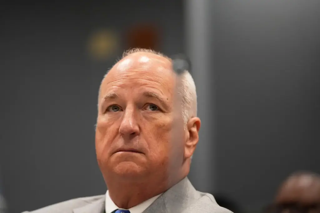 Louisiana Sen. John “Jay” Morris, R-Dist. 35, testifies during a...