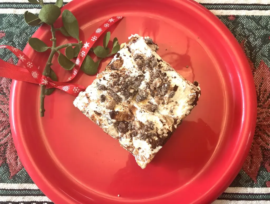 This ice cream dessert is really easy to make and...