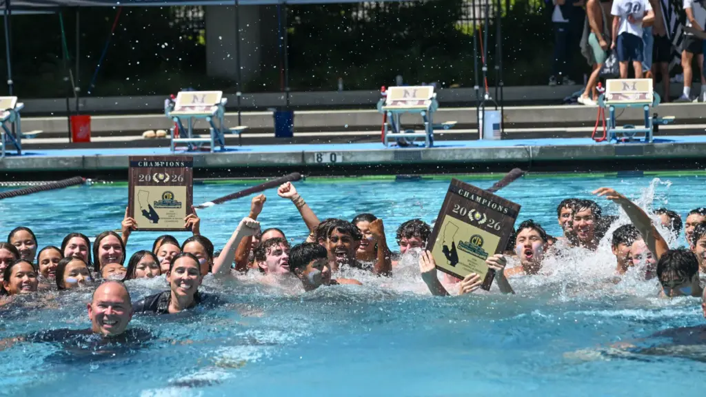The Santa Margarita Catholic High School boys and girls swim...