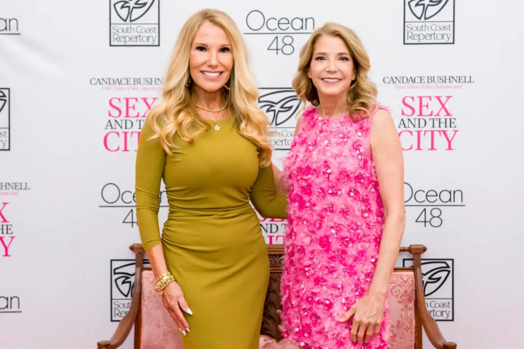 Diana McBride of Modern Luxury, left, is pictured with Candace...
