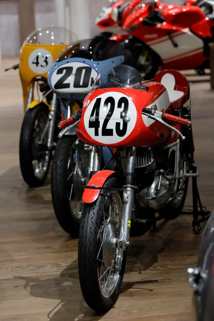 Motorcycles are shown inside of CEO and founder Scott Cunninghamâs...