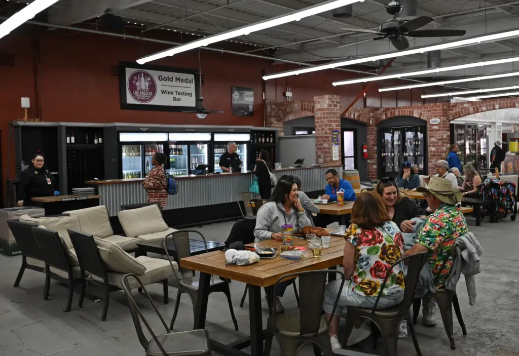 The Tasting Room at the LA County Fair on Friday,...