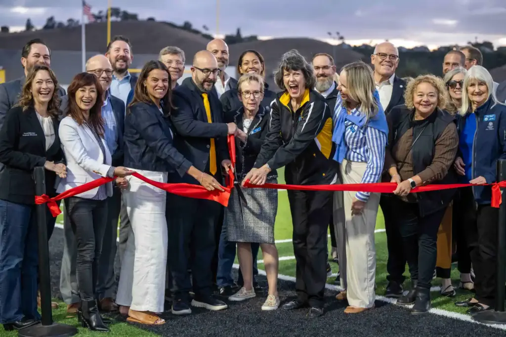 Capistrano Valley High School leaders are joined by Capistrano Unified...