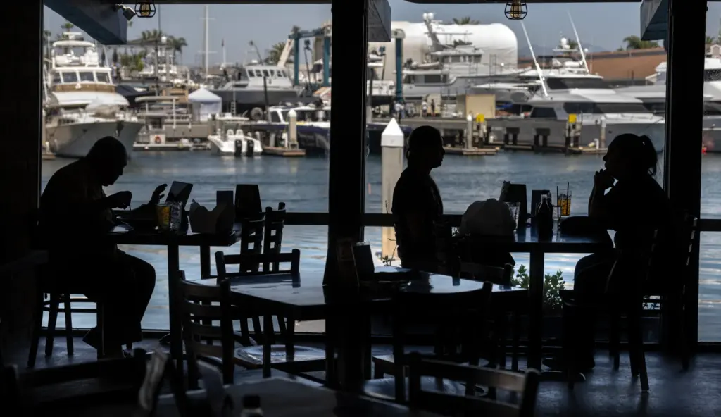 Woodyâs Wharf offers a scenic view for dinners on Tuesday,...
