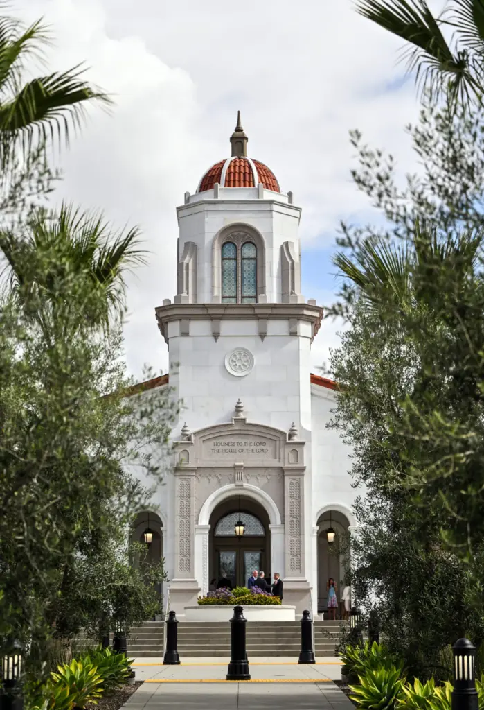 The new Yorba Linda California Temple of the Church of...
