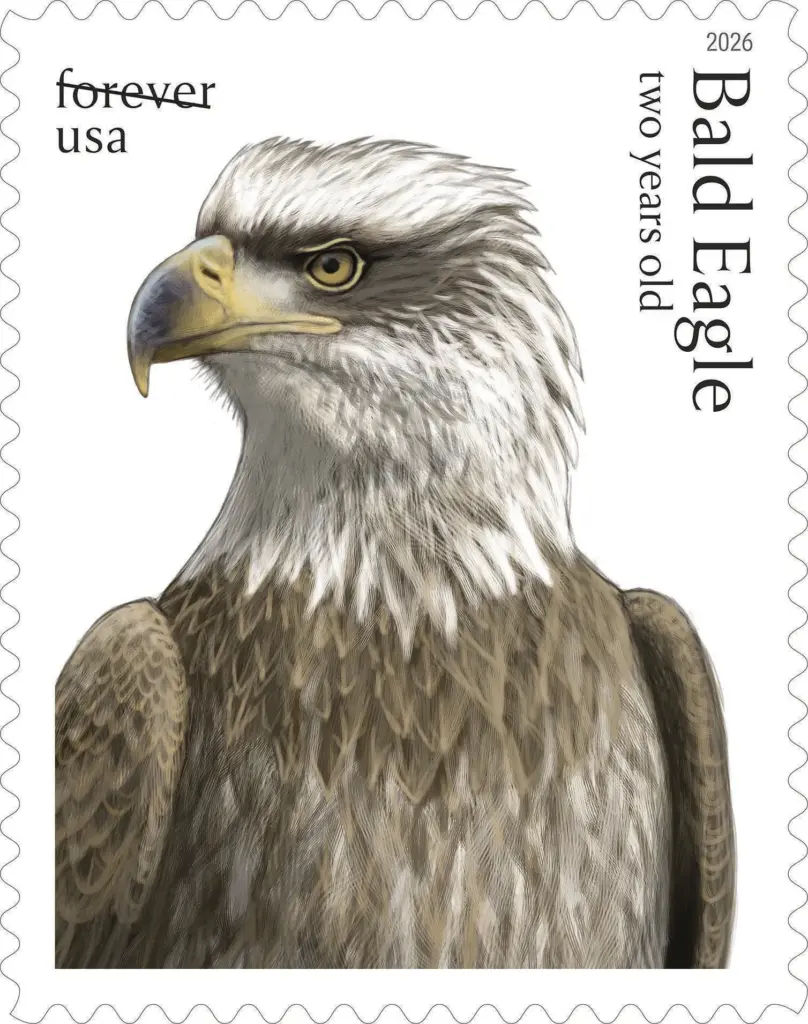 This image provided by the United States Postal Service shows...