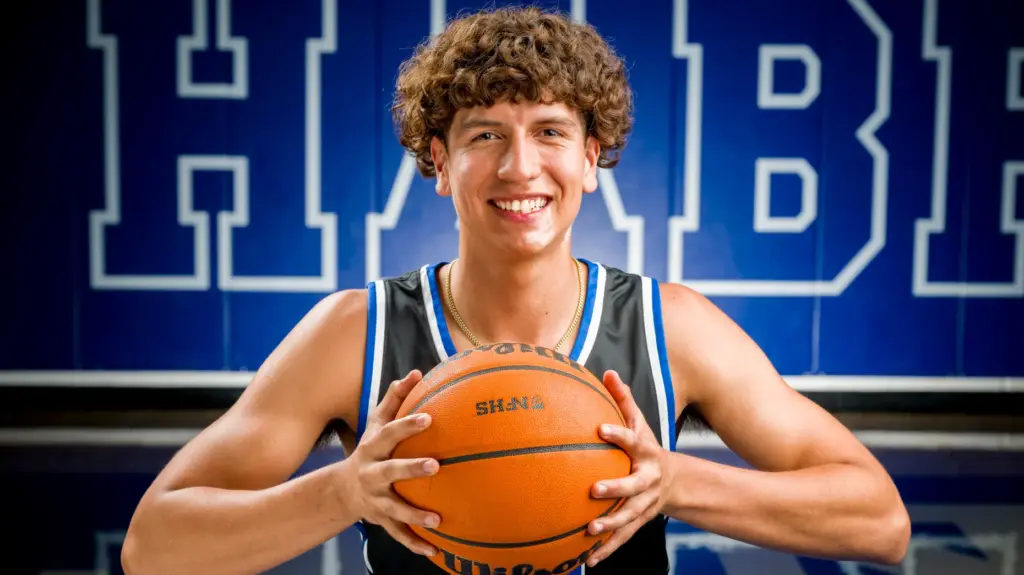 Acen Jimenez of La Habra in La Habra on Monday,...