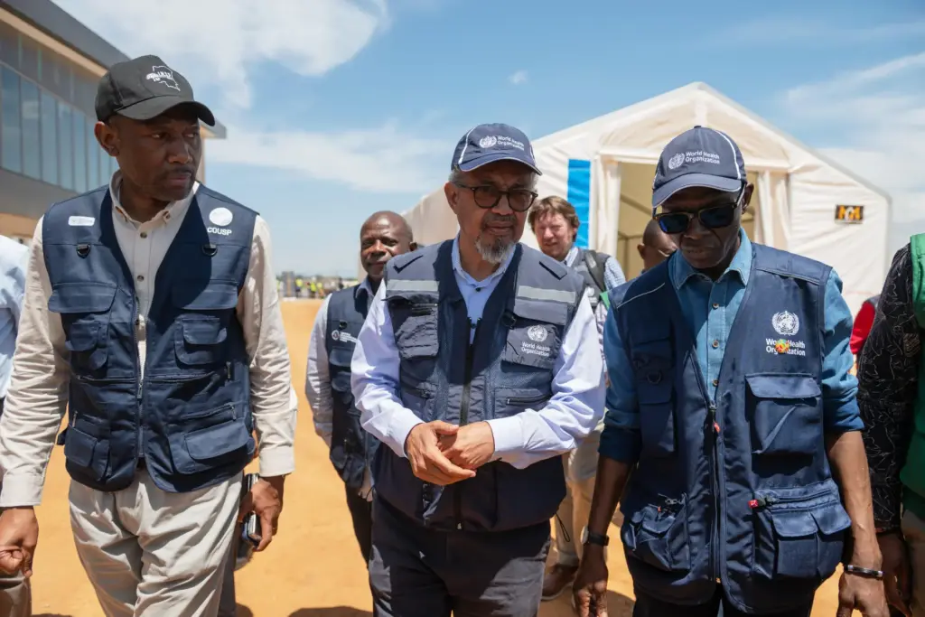 Director General of the World Health Organisation (WHO), Tedros Adhanom...