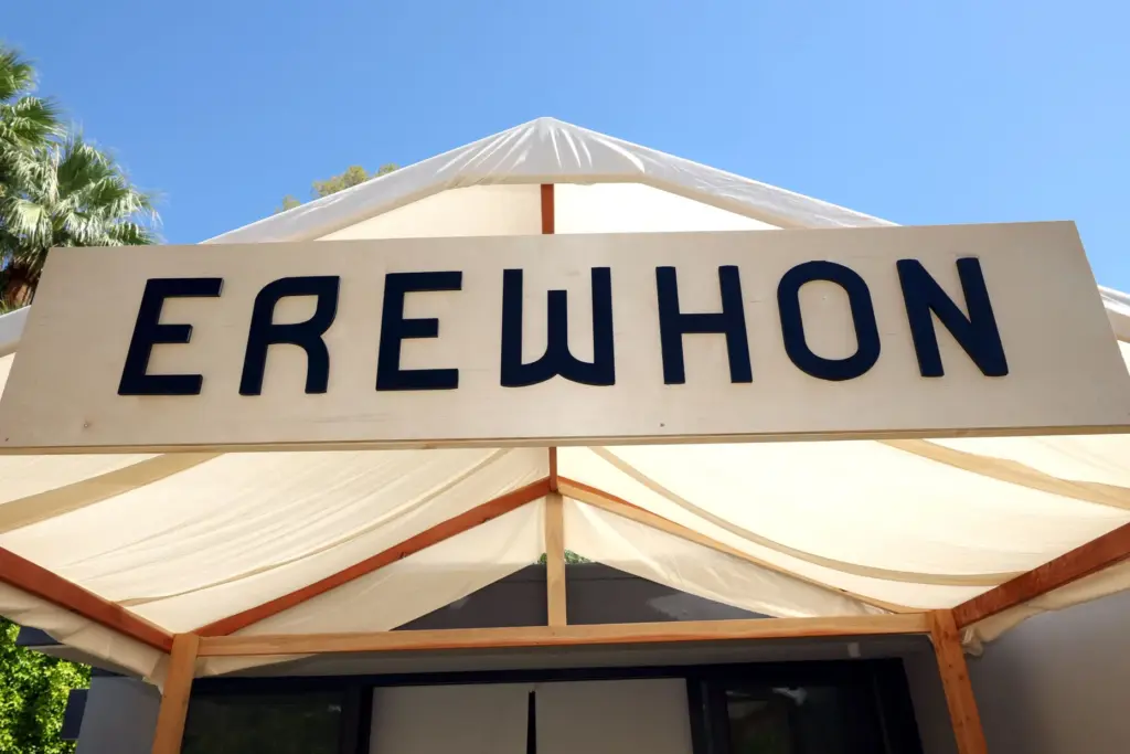 Erewhon market is seen during Interscope and Capitol Records Coachella...