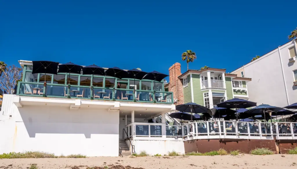 The Driftwood Kitchen, left, and its companion bar, The Deck,...