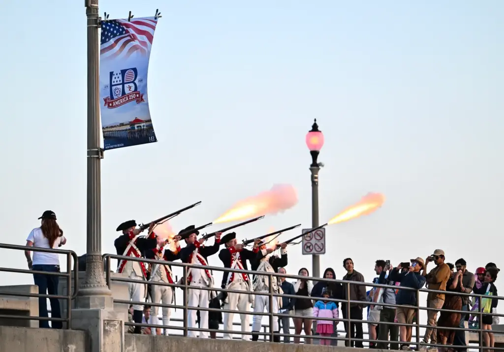 The Musket Rifle Team from California, Sons of the American...
