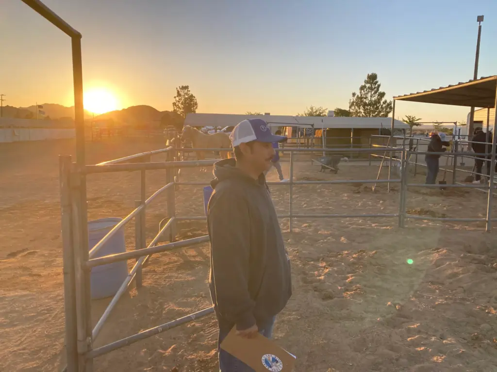 River’s Edge Ranch yard boss Rodney Mora, 45, of Fontana,...