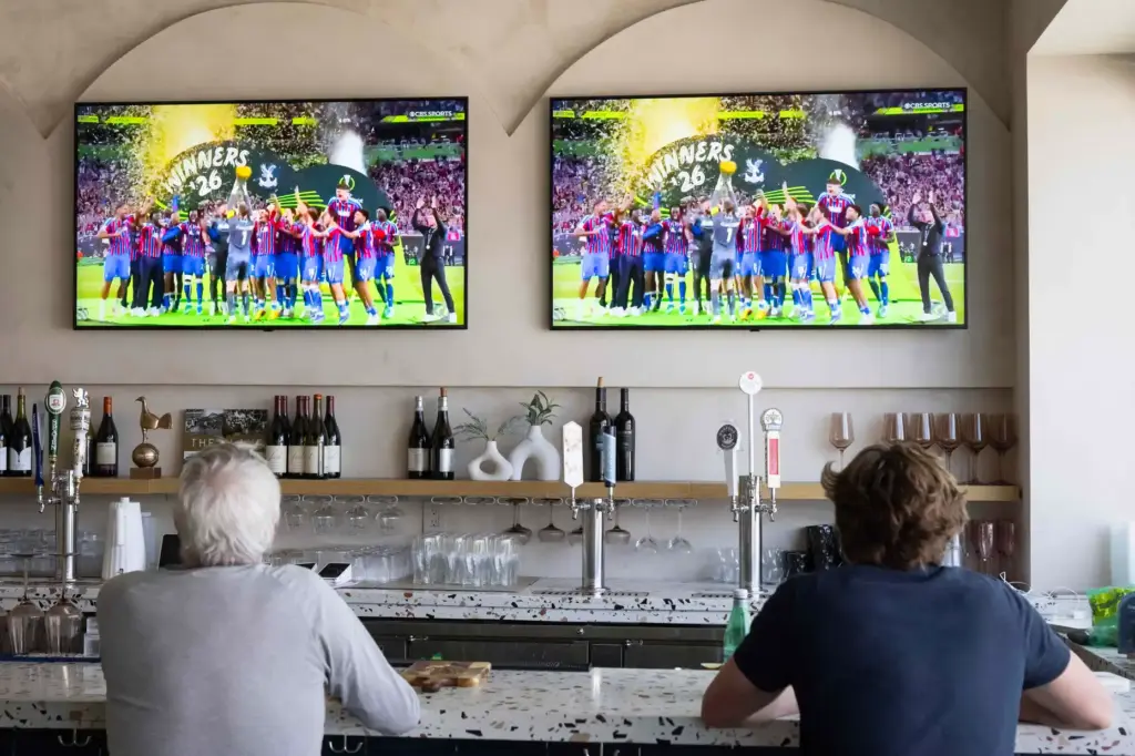 N17 The Lane sports bar in Culver City on Wednesday,...