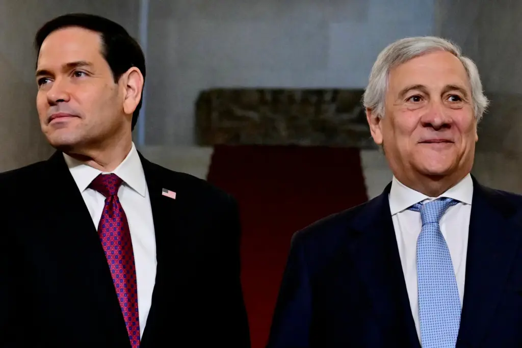 Secretary of State Marco Rubio meets Italian Foreign Minister Antonio Tajani.