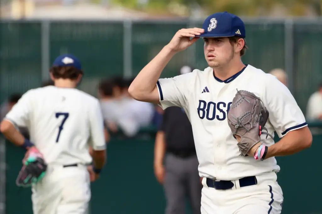 St. John Bosco’s Brayden Krakowski picks up the win in...