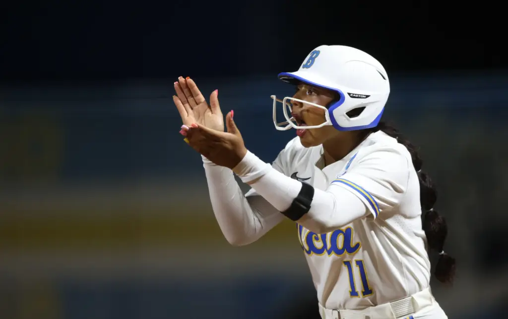UCLAâs Soo-Jin Berry tries to rally the Bruins after reaching...