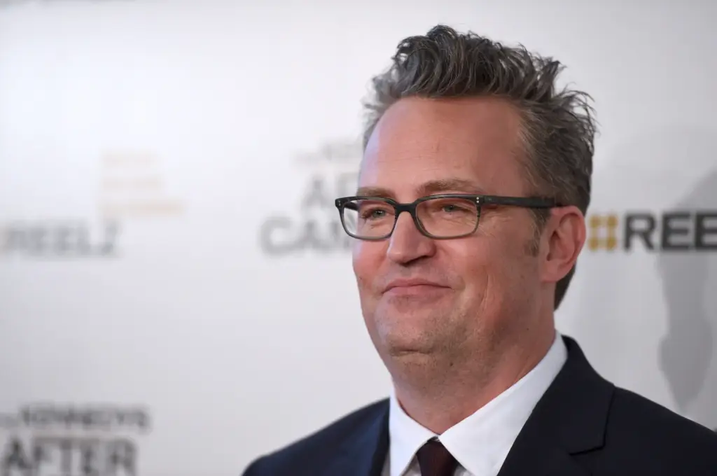 Matthew Perry arrives at a special screening of “The Kennedys...