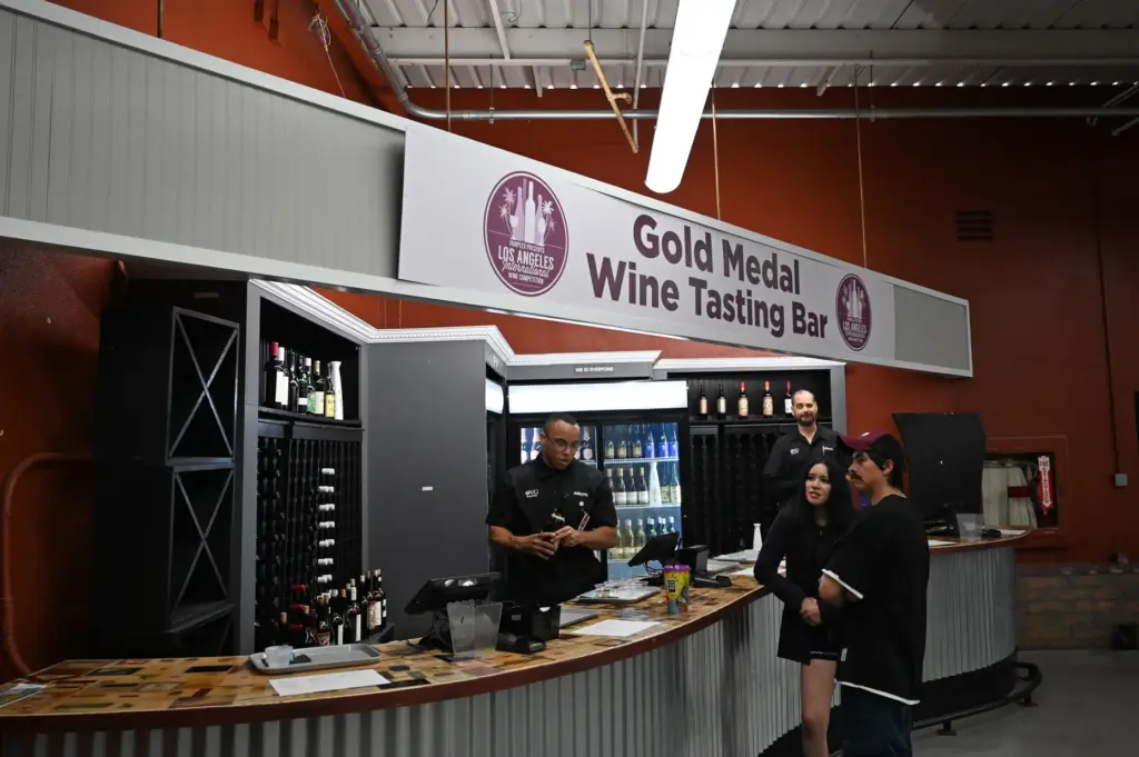 The Tasting Room at the LA County Fair on Friday,...