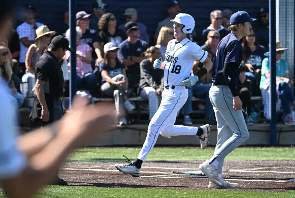 Henry Mann (18) of Newport Harbor scores in the 2nd...