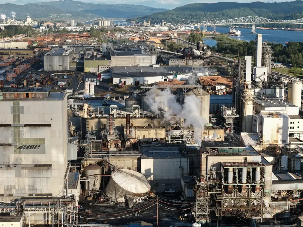 Damage is seen at Nippon Dynawave Packaging Co