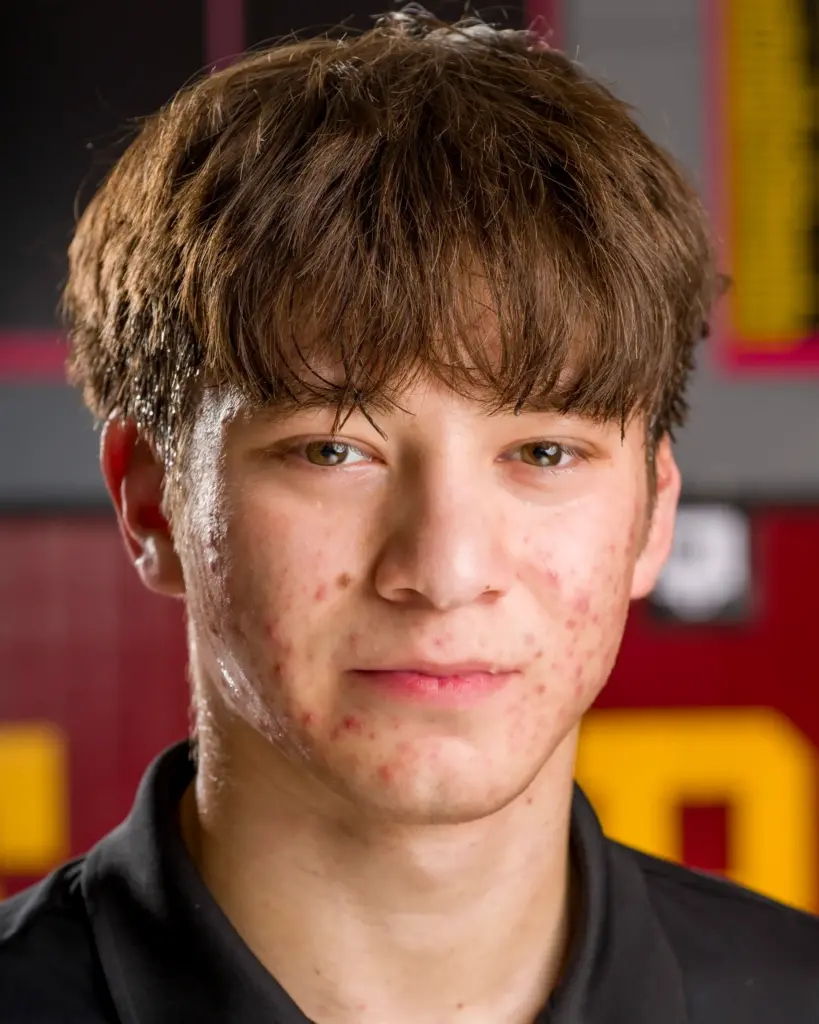 Wrestler Max Murillo of Esperanza in Anaheim on Tuesday, March...