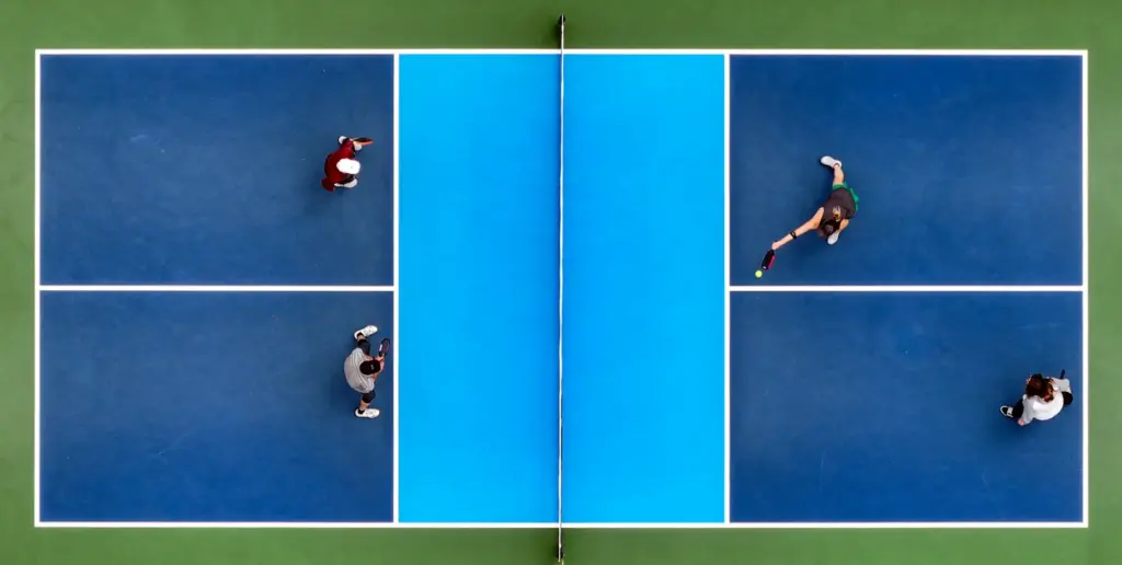 Arnold Rivero, top left, and Mike Conrad, bottom left, take...