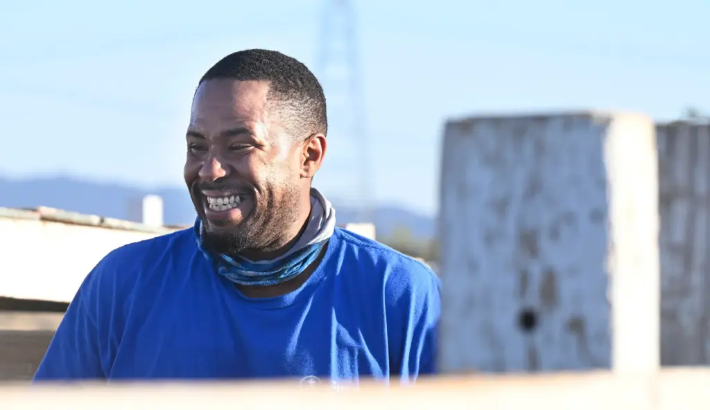 âRancherâ Albert Suitley, 34, of Rancho Cucamonga, smiles as he...