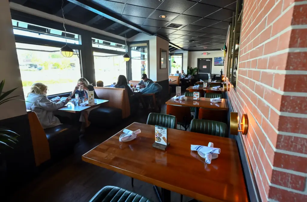 New interior at Market Broiler’s Fish House Huntington Beach, on...