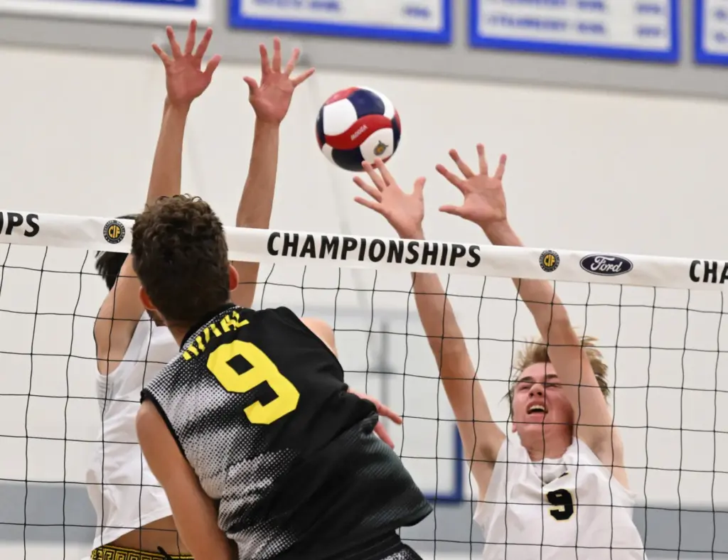 Grant Herzer #9 of the Royal Highlanders scores past Lyle...