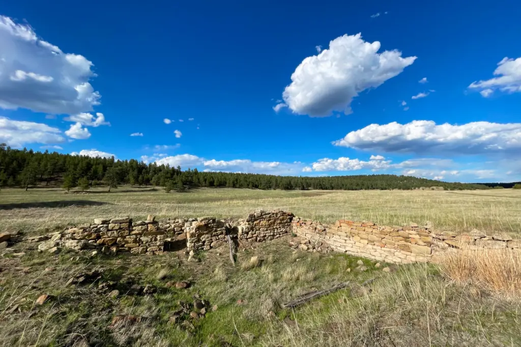 Ted Turner's Vermejo Park Ranch is seen in northern New Mexico.