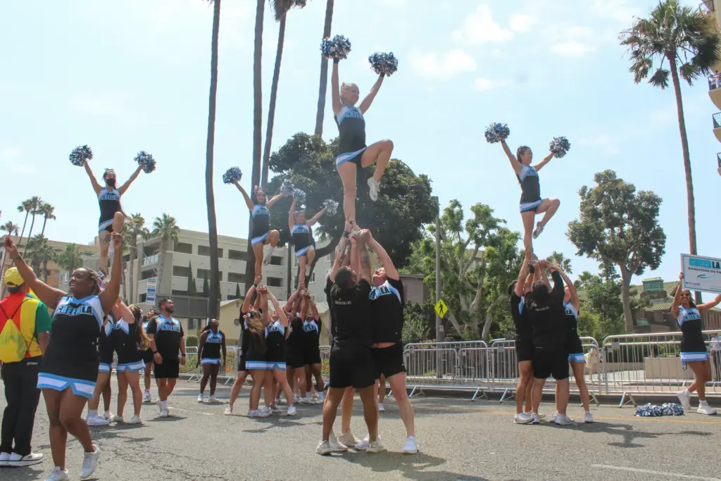 Cheer LA participated in the 43rd annual Long Beach Pride...