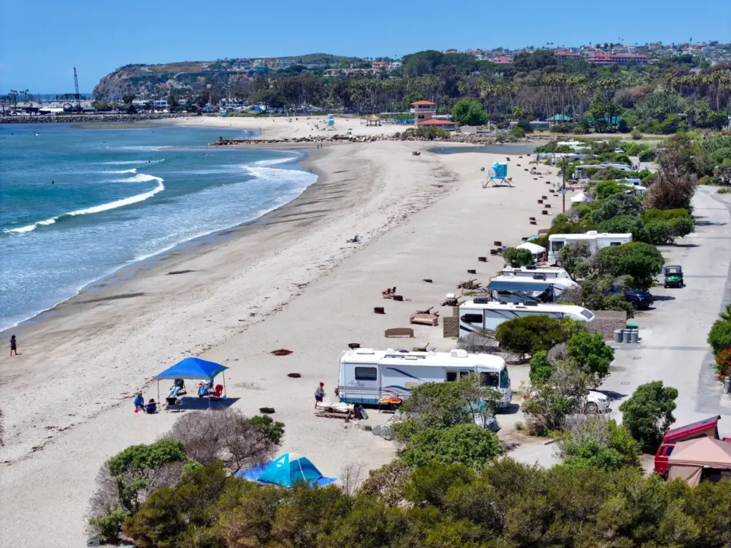 Doheny State Beach Campground in Dana Point, CA, on Tuesday,...