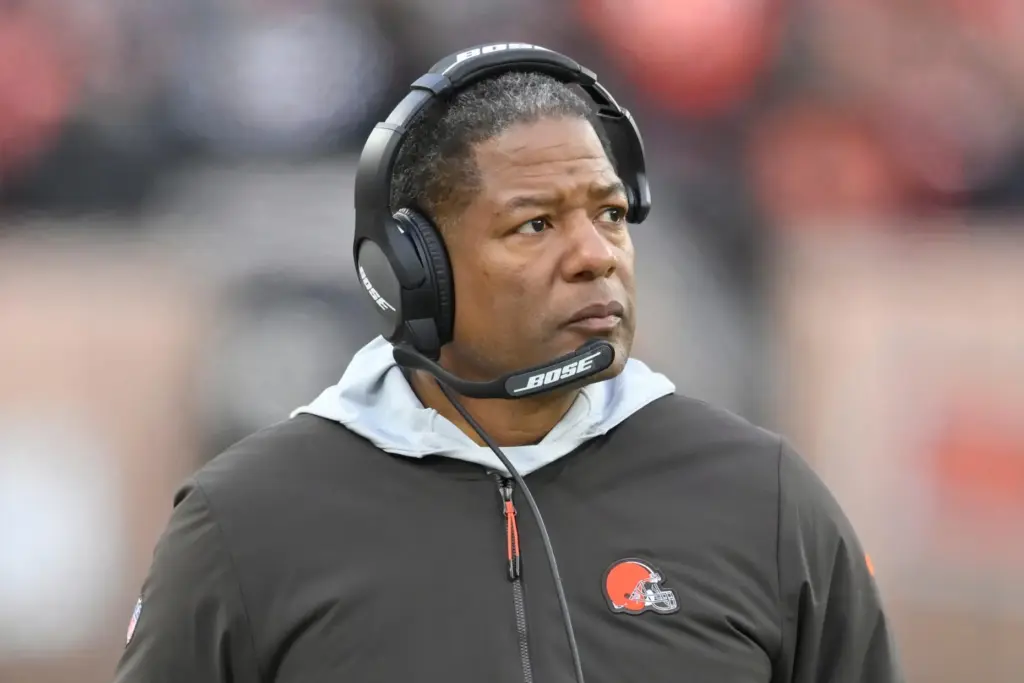 Steve Wilks walks on the sideline