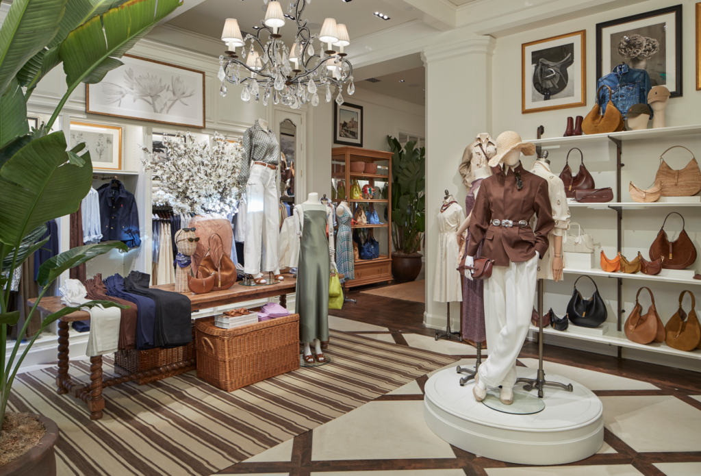 Ralph Lauren opened a retail store and its signature Ralph’s...