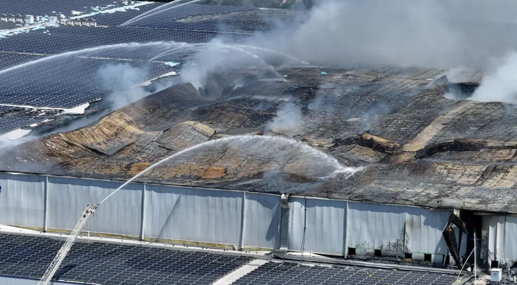 Firefighters made advances today, June 22, 2026, in their battle...