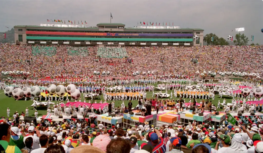 The closing ceremony of the 1994 World Cup Final on...