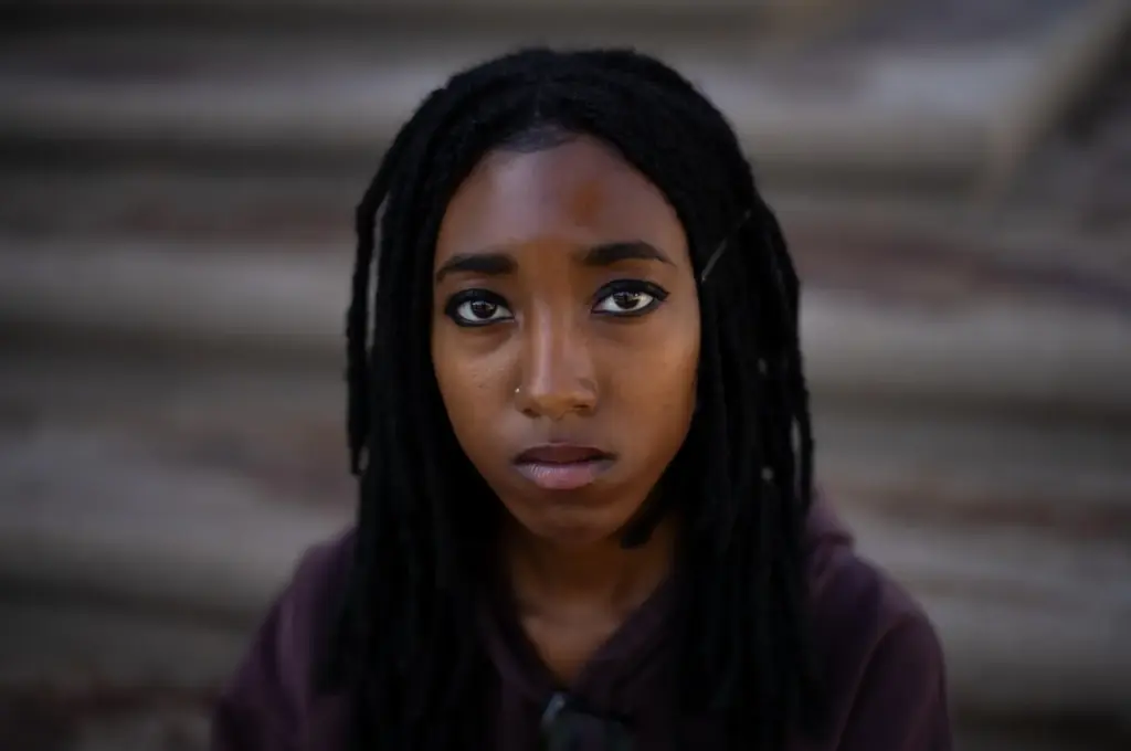 Makeda Walker-Deen, a junior at Susan Miller Dorsey Senior High...