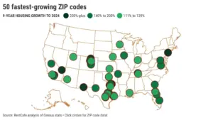 Southern California home to 3 fastest-growing US ZIPs – including No. 1